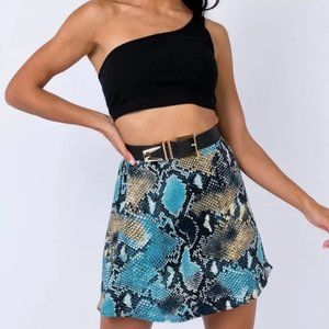 Princess Polly Snake Skin Skirt